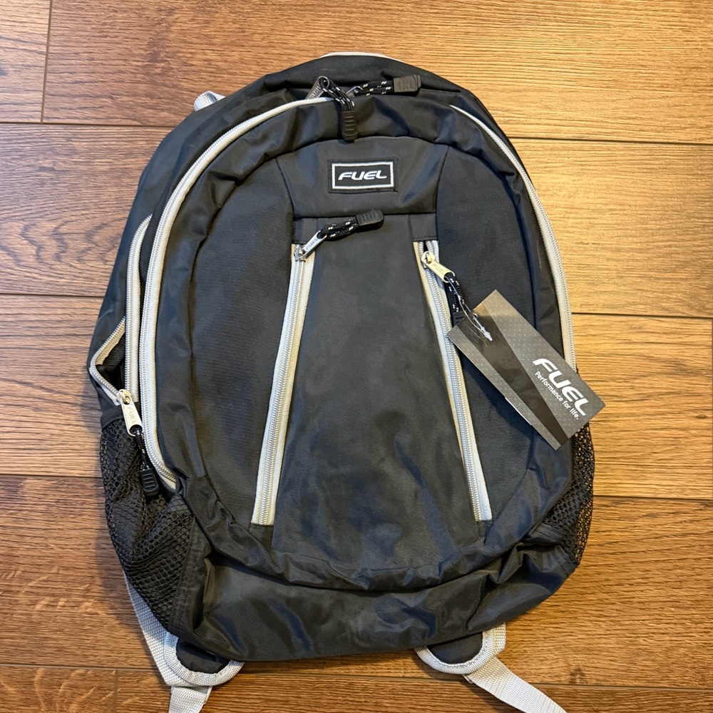 Fuel Black and Gray Men's Backpack